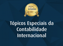 Tópicos Especiais da Contabilidade Internacional EaD