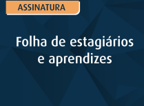 Folha de estagiários e aprendizes